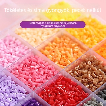 Fused Bean kiegészítő csomag – DIY sík puzzle játék, műanyag, 7–14 éveseknek