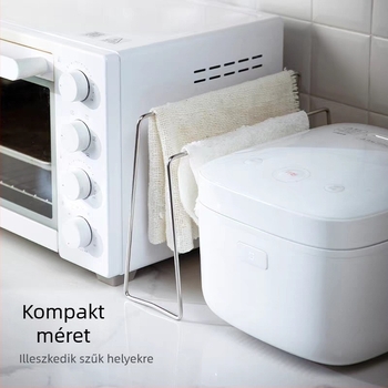 304 rozsdamentes acél rongy- és törölközőtartó lefolyó állvány – keskeny konyhaasztalra, többszörös funkció, modern minimalista stílus, 2022-es piacra kerülés