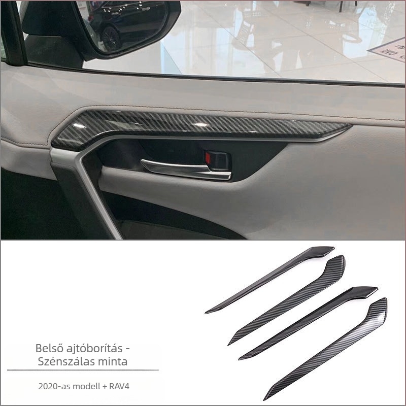 ABS belsőépítési készlet Toyota RAV4 RongFanghoz — egységes öntvény középső konzolhoz, pohártartó és kapcsolópanel