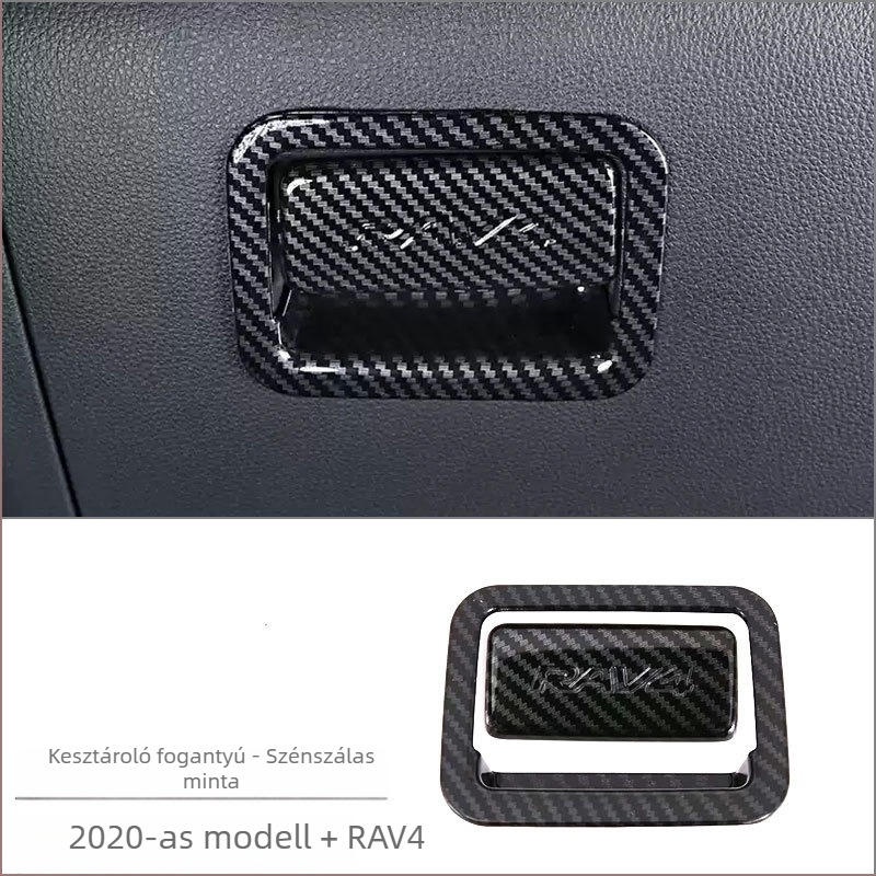 ABS belsőépítési készlet Toyota RAV4 RongFanghoz — egységes öntvény középső konzolhoz, pohártartó és kapcsolópanel