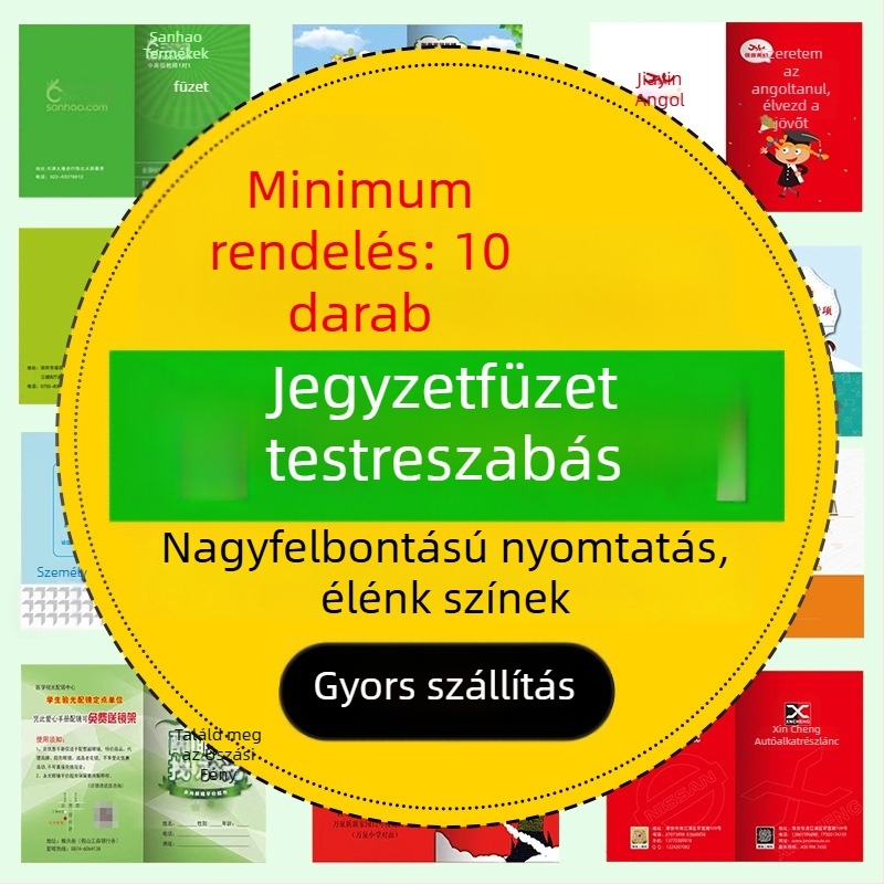A5-ös testreszabott jegyzetfüzet vezeték nélküli kötésekkel, 80 g/m² offset papírral, logónyomtatás elérhető, testreszabás tartalmazva, modell bzdz0011, Snail Stroll