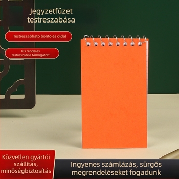 Spirál notesz testreszabható, Page wood márka, 80 g papír, több oldalas