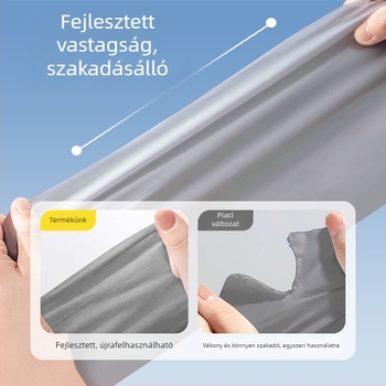 Felnőtt EVA esőponcsó, nem egyszer használható, teljes testet takaró, 140 g anyag, PU ragasztó vízálló réteg