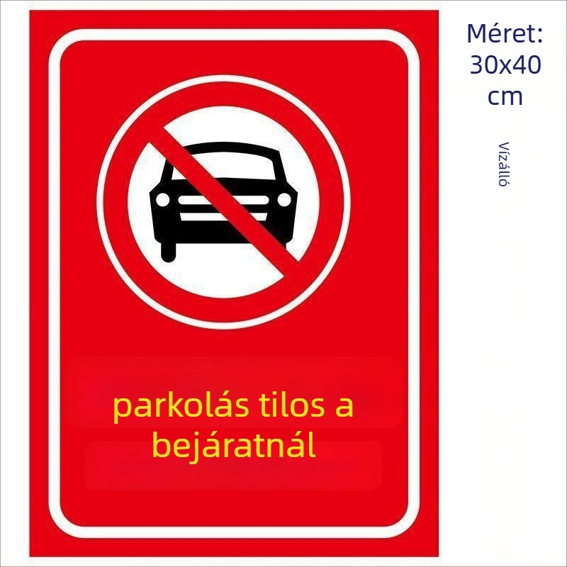 Tűzvédelmi vészhelyzeti padlójel, PVC, öntapadós, testre szabható, formák: négyzet, téglalap, kör, ovális
