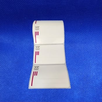 Sahhe Kémiai indikátor címke hidrogén-peroxidos sterilizáláshoz, alacsony hőmérsékletű plazmához, egy rétegű