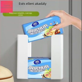 Mágneses szalvétatartó, falra szerelhető, modell V2241, műanyag, modern stílus