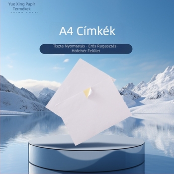 Öntapadós címke (Márka: Egyéb; Anyag: Öntapadó; Hőállóság hosszú távon: Egyéb; Testreszabás: Igen)