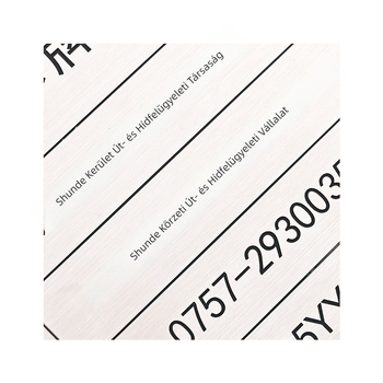 Irodai fém táblák, testreszabható rozsdamentes acélból, Silk Screen/gravírozás/csiszolás/préselés kivitelezéssel, univerzális felhasználás
