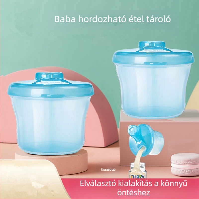 Háromrétegű tejpor doboz babáknak, 1–2 éveseknek
