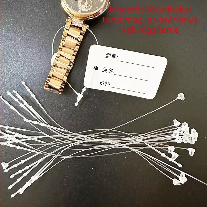 Rugalmas zsinór függő címkék, írható, papírtárcák ékszerekhez, Márka: Más