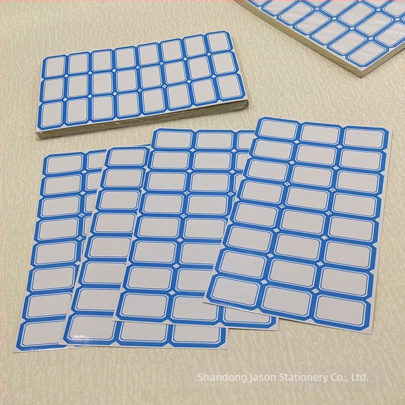24-0 Árcímke, PVC öntapadós, 33x25 mm, 50 lap