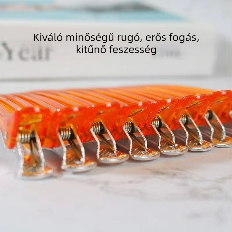 Professzionális alumínium hajklipsz, kacsaorrú formájú a frufru számára, nyom nélkül