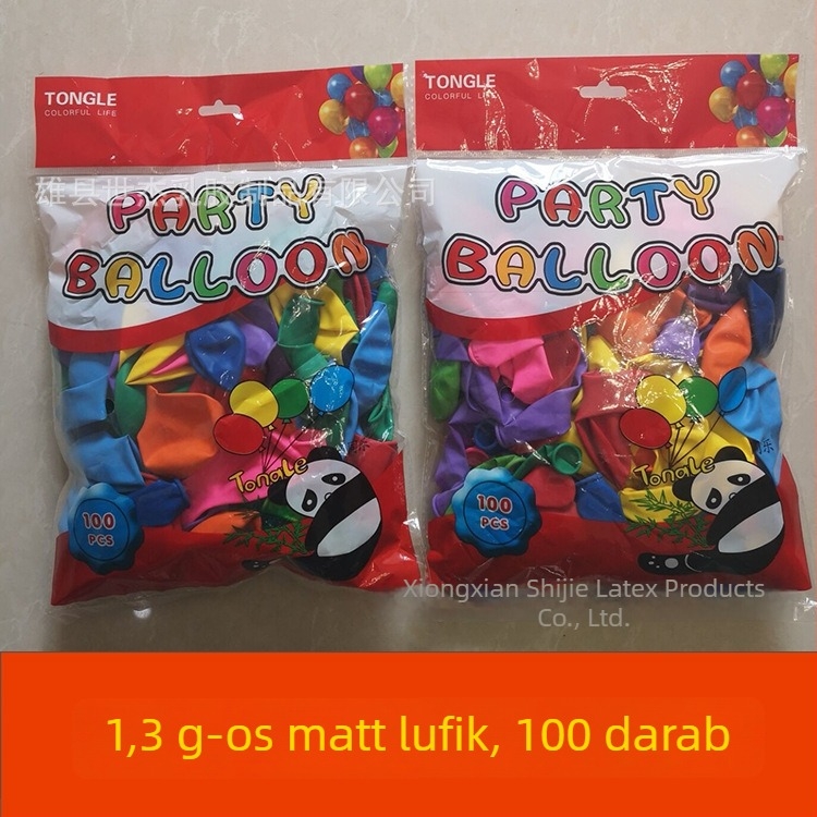 Matte felületű latex lufik, rajzfilmszerű mintával, kerek, 10 hüvelyk, esküvői díszítéshez és ívekhez