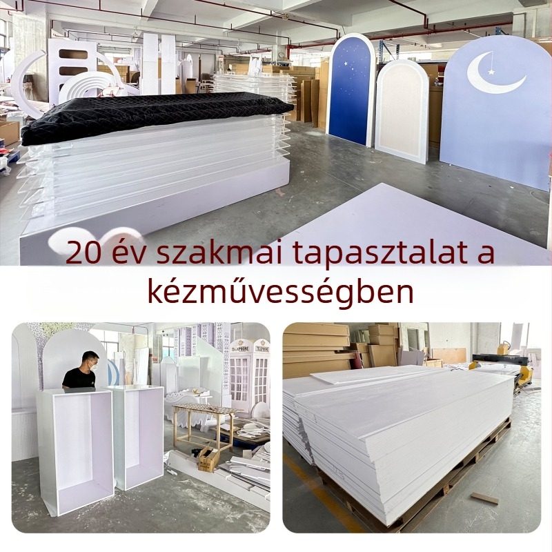 PVC ív alakú esküvői ajtó beltéri kerthez – esküvői dekoráció, testreszabott feldolgozás