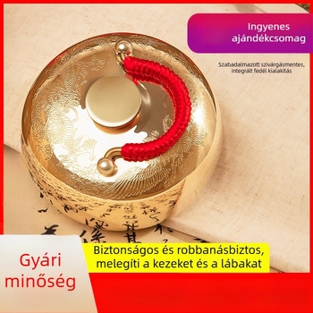 Vízben töltött melegítő palack masszázs funkcióval a lábakra, derékra, kezekre és hasra; forró és hideg kettős használat; testreszabható