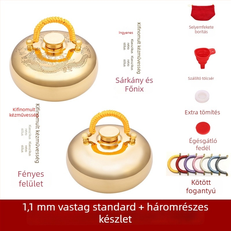 Vízben töltött melegítő palack masszázs funkcióval a lábakra, derékra, kezekre és hasra; forró és hideg kettős használat; testreszabható