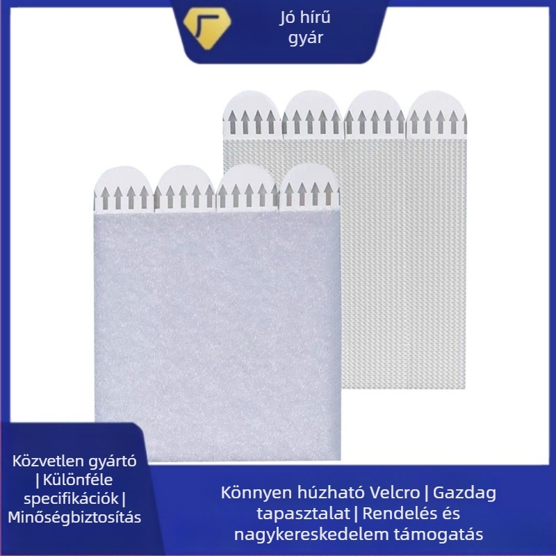 Ragasztó Velcro – puha gumi + Velcro; varázslatos + kettős ragasztó; ipari felhasználás