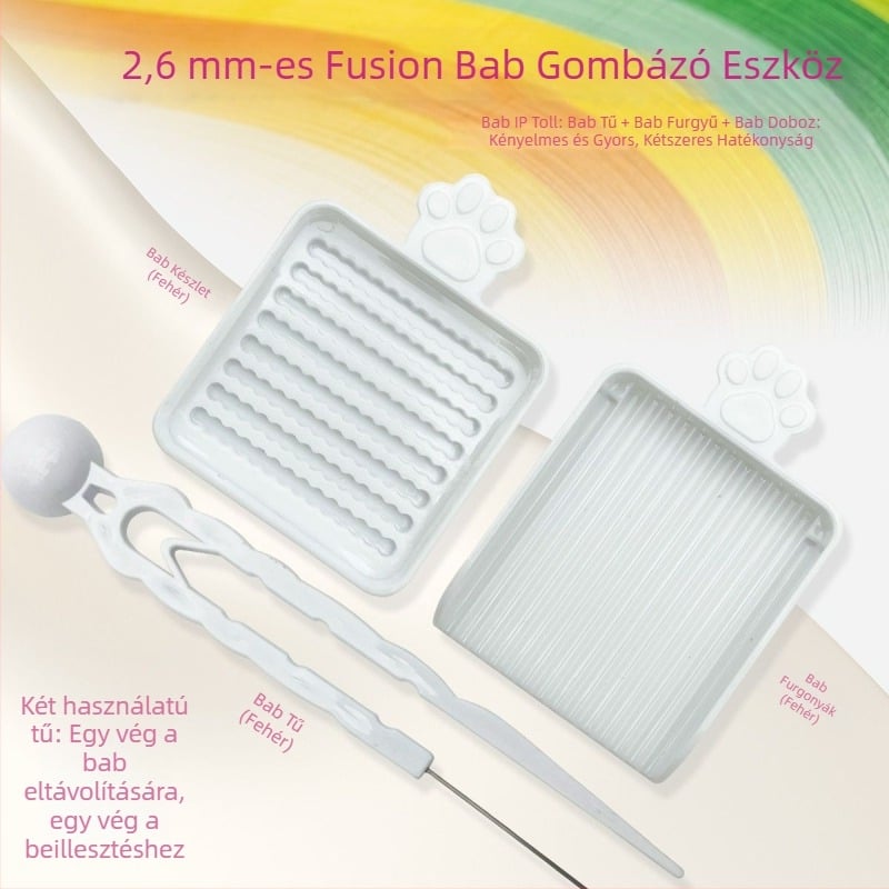 Gyöngykészítő tábla 52 és 104 tüskével, hőálló, gravírozott, égésálló és deformációmentes