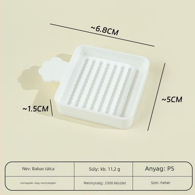 Gyöngykészítő tábla 52 és 104 tüskével, hőálló, gravírozott, égésálló és deformációmentes