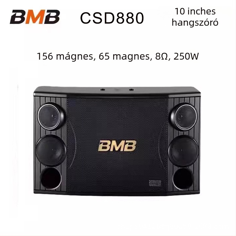 Professzionális hangfal BMB CSD-2000 teremre, otthonra, KTV-re, konferenciákra és táncterembe; univerzális kompatibilitás; logónyomtatás elérhető.