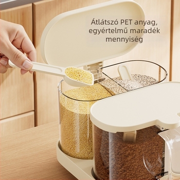 Deju fűszertartó készlet – műanyag, só és fűszerek, modern minimalist stílus