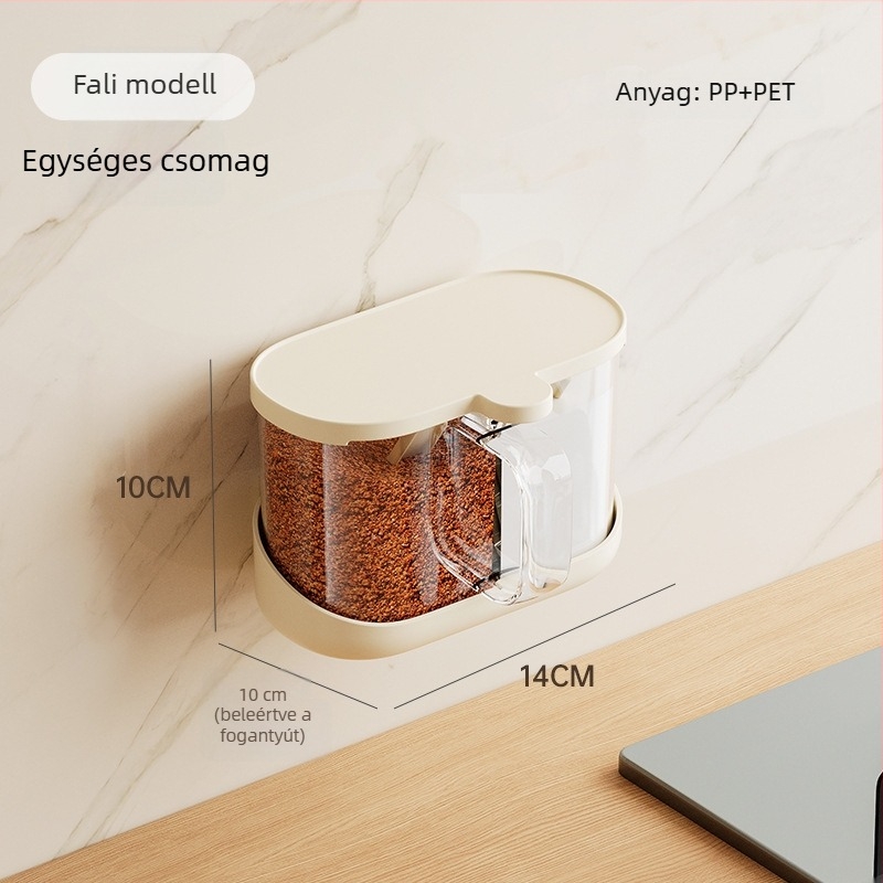 Deju fűszertartó készlet – műanyag, só és fűszerek, modern minimalist stílus
