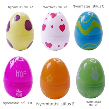 Húsvéti tojás DIY ajándék – műanyag, testre szabható és logónyomtatás