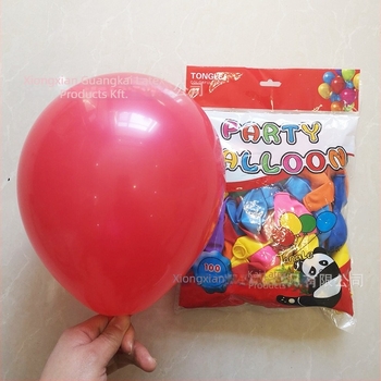 Tongle Balloon dekoratív latex gömbbalon, gömb alakú, egyedi logóval