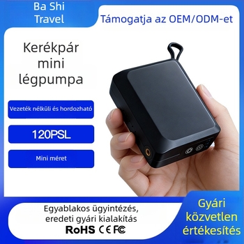 KST mini elektromos kerékpárpumpa hegy- és országúti kerékpárokhoz, kompakt AI intelligens USB pumpa LED valós idejű nyomás kijelzővel, automatikus kikapcsolás és túlmelegedés elleni védelem