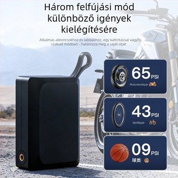 KST mini elektromos kerékpárpumpa hegy- és országúti kerékpárokhoz, kompakt AI intelligens USB pumpa LED valós idejű nyomás kijelzővel, automatikus kikapcsolás és túlmelegedés elleni védelem