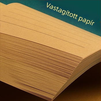 Go grass Kraft papír levelezőpapír, bikabőr-stílus, LC8002 modell, logó nyomtatás, testreszabás