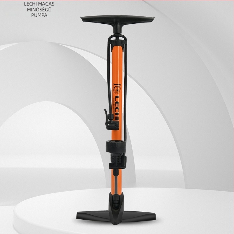 Talpas vasból készült kézi pumpa LC-3261, 160 psi, tartozékok: golyó tű és felfúvó tű