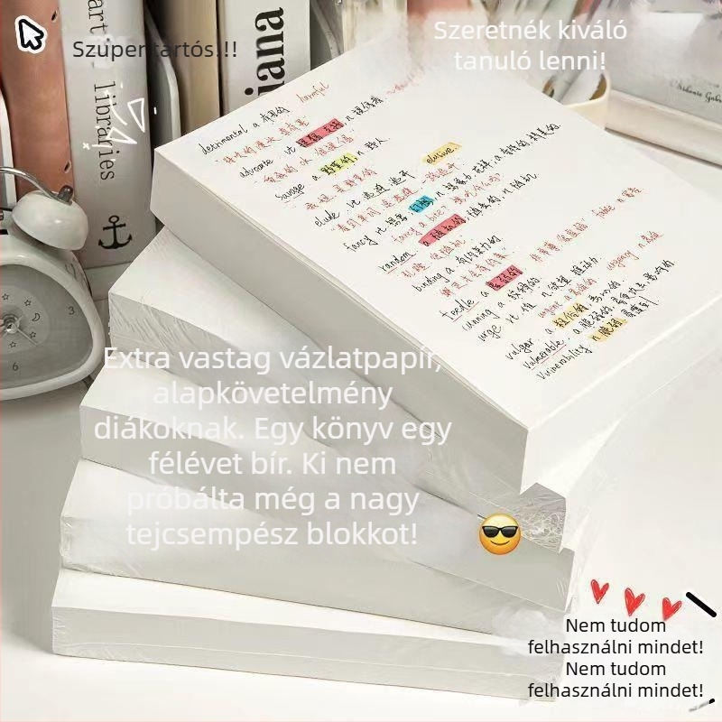 Kéziratpapír – üres, kínai stílusú boríték, 800 lap, ajándékhoz megfelelő