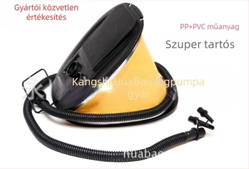 Lábpumpa felfújható matracokhoz, Warburg HB669, műanyag test, levegőnyomás 100