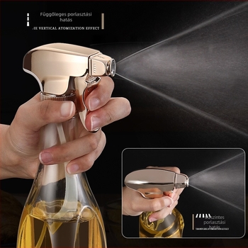 Olajspray üveg – akril, nyomásra permetezés, modern minimalist stílus, Interesting nest márka.