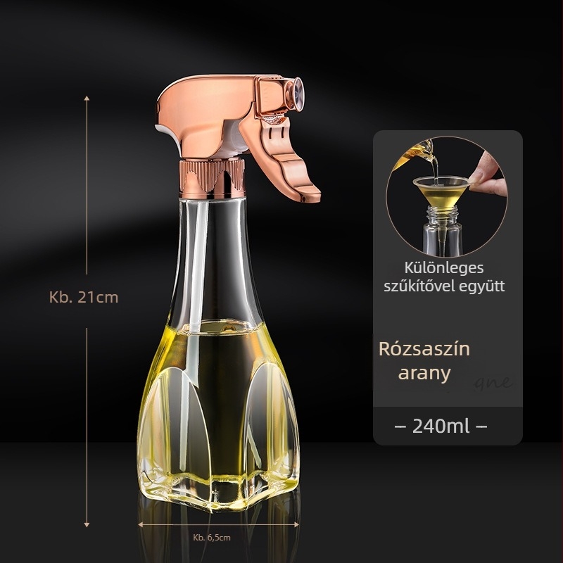 Olajspray üveg – akril, nyomásra permetezés, modern minimalist stílus, Interesting nest márka.