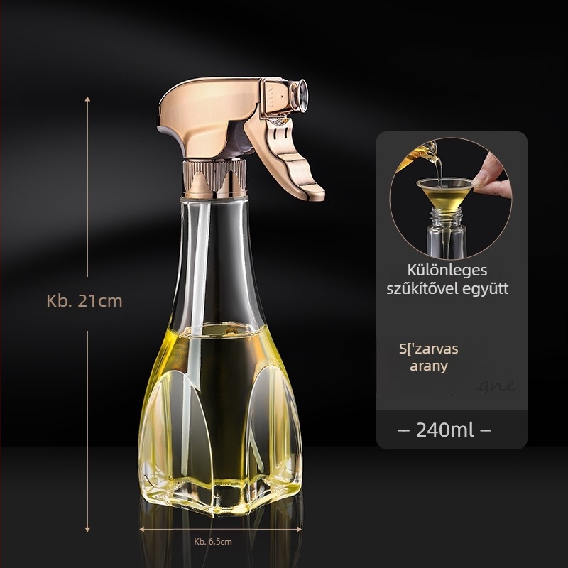 Olajspray üveg – akril, nyomásra permetezés, modern minimalist stílus, Interesting nest márka.