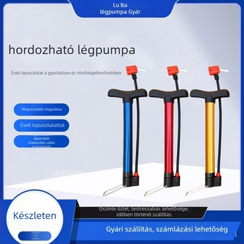 Hordozható nagynyomású mikropompa – mini pumpa, kerékpárokhoz (hossz 300; súly 0.165)