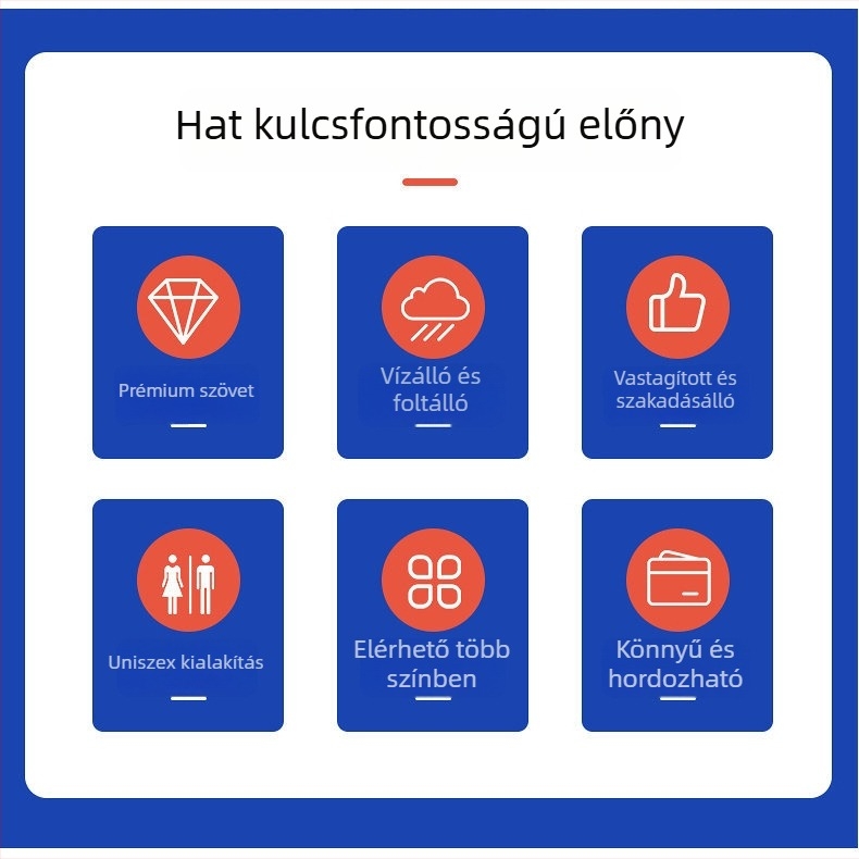 Felnőtt PVC esőponcho béléssel, vastag anyag, vízálló, 0,1–0,5 mm szövet vastagság, kültéri túrákhoz