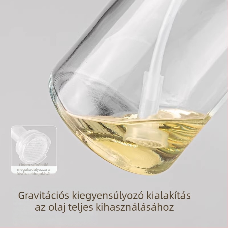 Olajspray üveg • magas boroszilikát üveg • funkció: olajspray • stílus: modern minimalista • modell HNBH10419-1