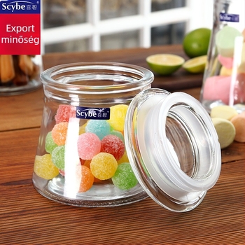 Üveg tárolóedény • Márka: scybe/Xibi • Anyag: Üveg • Kapacitás: 650–1200 ml • Stílus: Modern egyszerű