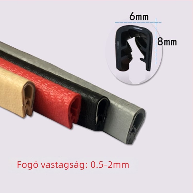 U alakú szélvédő tömítés jármű ablakaihoz - megerősített ütközésvédő szalag - ragasztó szalag elektromos járművekhez és motorkerékpárokhoz - Powerful Factory