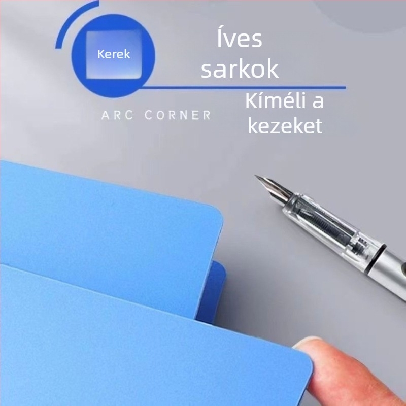 Nagy kapacitású A4-es irattartó, többszintű tárolással és átlátszó lapozó zsebekkel
