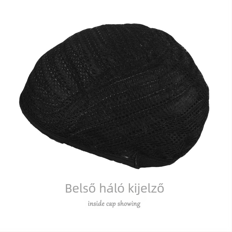 Paróka hosszú hullámok, koreai stílus, középső frufru, magas hőmérsékletű szálak, festhető