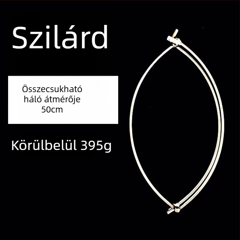 Összecsukható rozsdamentes acél hálófej nagy halakhoz