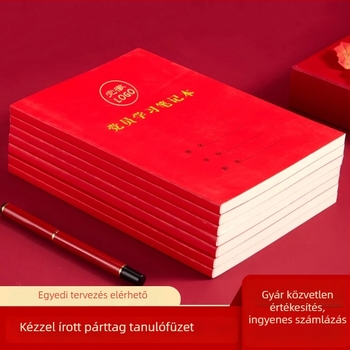 Notesz Crown Bezoár papírral, ragasztott kötés, erdei papír, 80 gsm, 80 oldal, modell MG-5463, Üzleti iroda stílus
