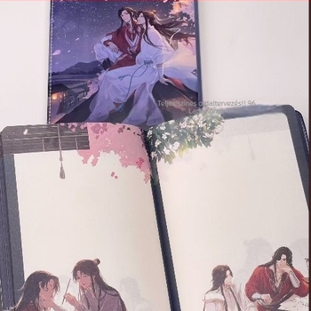 Notebook yutao műbőr borítóval, drótos ragasztott kötés, belső papír fa cellulózból, 50–100 oldal
