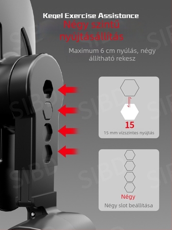 Férfiaknak Kegel edző és lábgyakorló készülék, medencefenék izmok edzése, belső combok formázása, otthoni használat