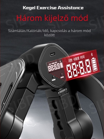 Férfiaknak Kegel edző és lábgyakorló készülék, medencefenék izmok edzése, belső combok formázása, otthoni használat