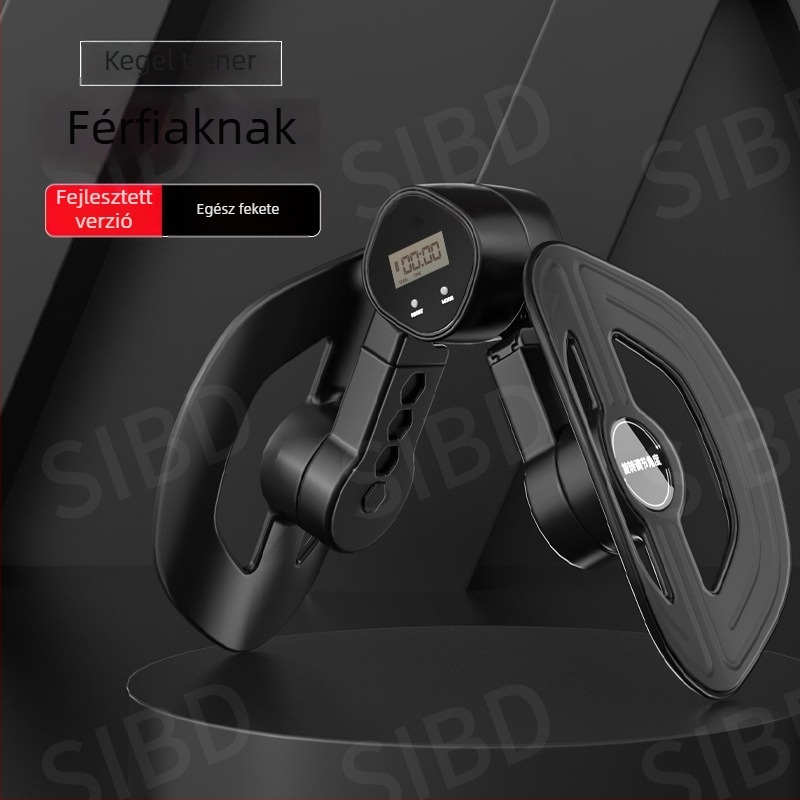 Férfiaknak Kegel edző és lábgyakorló készülék, medencefenék izmok edzése, belső combok formázása, otthoni használat
